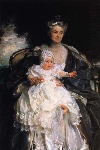 Mrs. Henry Phipps and Her Grandson Winston, John Singer Sargent